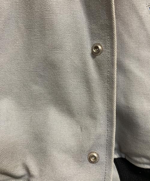 Sauras Being（ソーラス ビーイング）Sauras Being (ソーラス ビーイング) 刺繍スカジャン ブルー×グレー サイズ:Lの古着・服飾アイテム