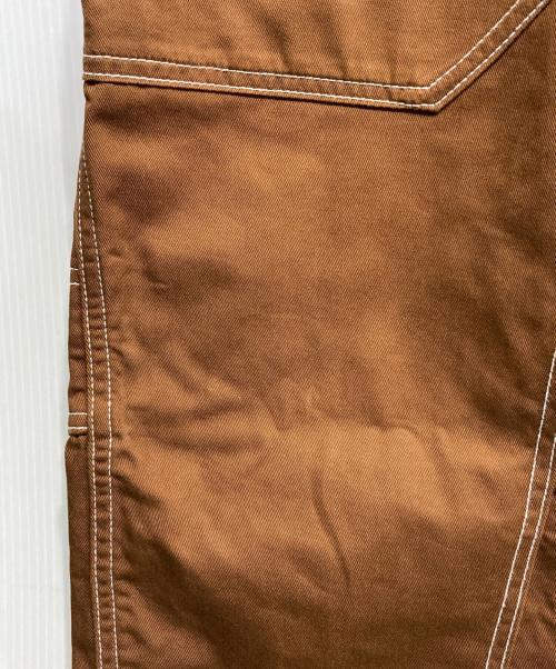 X-LARGE（エクストララージ）X-LARGE (エクストララージ) CONTRAST STITCH WORK PANTS ブラウン サイズ:32の古着・服飾アイテム