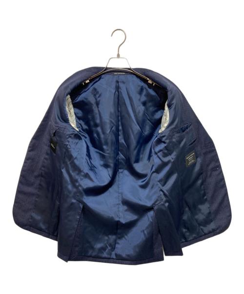 green label relaxing（グリーンレーベルリラクシング）green label relaxing (グリーンレーベルリラクシング) TRABALDO TOGNA フラノ風無地 2B RV NTHP ジャケット ネイビー サイズ:44の古着・服飾アイテム