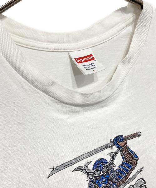 SUPREME（シュプリーム）Supreme (シュプリーム) サムライプリントTシャツ ホワイト サイズ:Lの古着・服飾アイテム