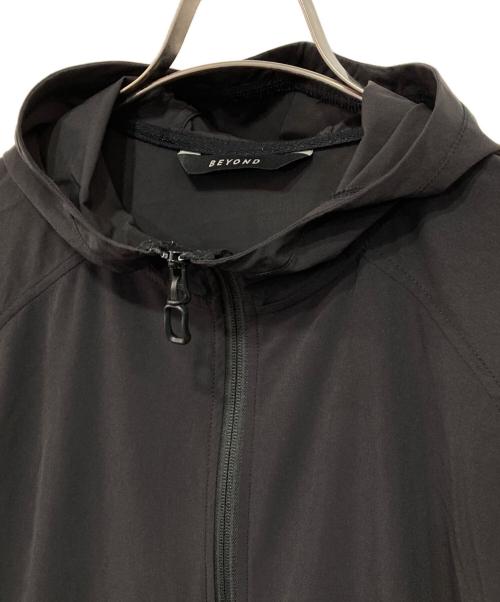 beyond vintage（ビヨンドヴィンテージ）Beyond Vintage (ビヨンドヴィンテージ) ストレッチジップアップジャケット ブラック サイズ:Lの古着・服飾アイテム