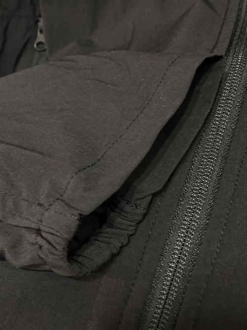 beyond vintage（ビヨンドヴィンテージ）Beyond Vintage (ビヨンドヴィンテージ) ストレッチジップアップジャケット ブラック サイズ:Lの古着・服飾アイテム