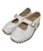 COMME des GARCONS×COMME des GARCONS COMME des GARCONSコムデギャルソン×コムデギャルソン コムデギャルソン）の古着「MARY JANE CDGCDG」｜アイボリー