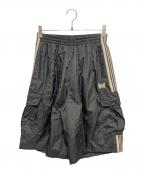 Needlesニードルズ）の古着「BDU H.D. TRACK SHORTS」｜アイボリー×グレー