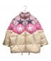 MIU MIU（ミュウミュウ）の古着「星型パッチダウンジャケット」｜パープル×ライトピンク
