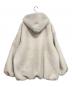 iNtimite (アンティミテ) エコファージップフーディ ボアブルゾン アイボリー サイズ:F：7000円