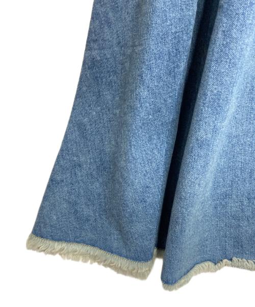 INTIMITE（アンティミテ）iNtimite (アンティミテ) デニムスカート インディゴ サイズ:Mの古着・服飾アイテム