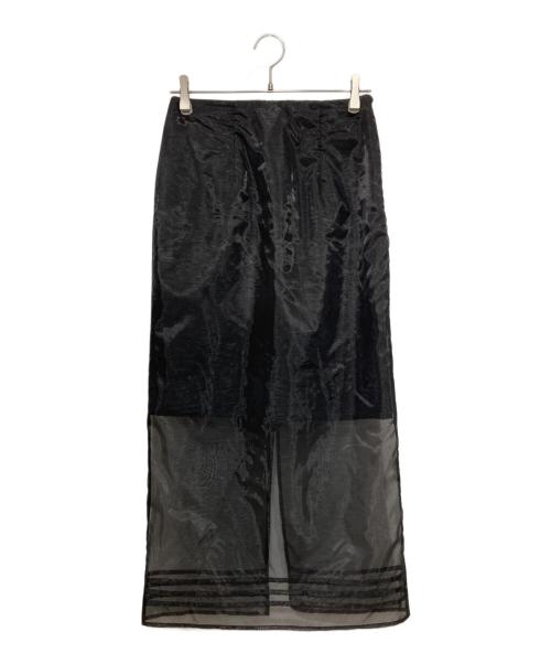 HER LIP TO（ハーリップトゥ）HER LIP TO (ハーリップトゥ) Organza-Layered Sheer Skirt ブラック サイズ:Sの古着・服飾アイテム