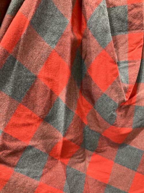 Vivienne Westwood（ヴィヴィアンウエストウッド）Vivienne Westwood (ヴィヴィアンウエストウッド) アシンメトリーチェックスカート レッド×グレー サイズ:38の古着・服飾アイテム