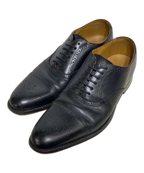 REGAL（リーガル）REGAL (リーガル) メダリオンシューズ ブラック サイズ:9の古着・服飾アイテム