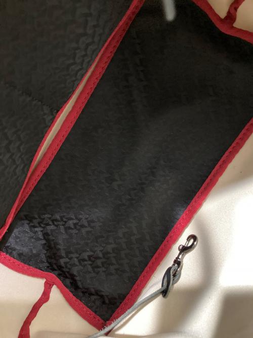 ROBERTA PIERI（ロベルタピエリ）ROBERTA PIERI (ロベルタピエリ) 総柄トートバッグ ブラックの古着・服飾アイテム