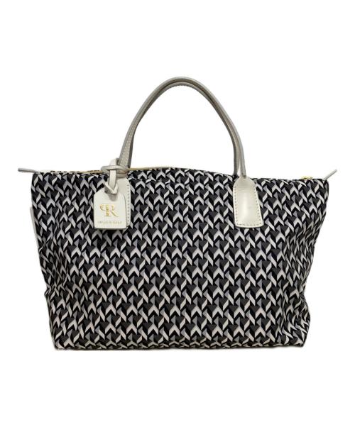 ROBERTA PIERI（ロベルタピエリ）ROBERTA PIERI (ロベルタピエリ) 総柄トートバッグ ホワイトの古着・服飾アイテム