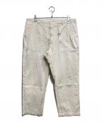 Engineered Garmentsエンジニアドガーメンツ）の古着「ベイカーパンツ」｜ホワイト
