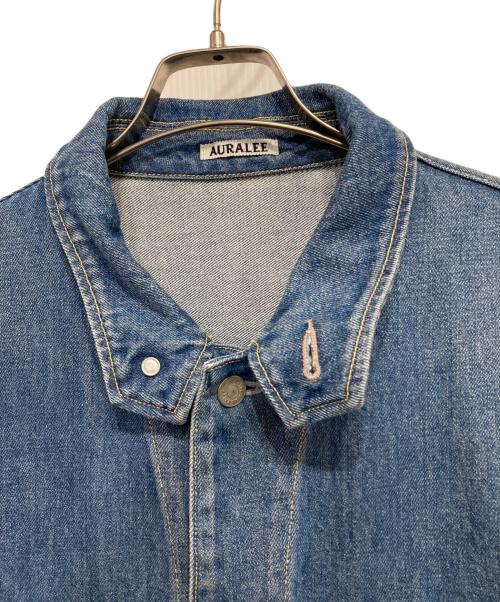 AURALEE（オーラリー）AURALEE (オーラリー) ハードツイストデニムブルゾン インディゴ サイズ:5の古着・服飾アイテム