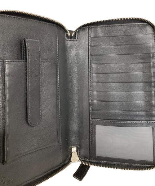 GUCCI（グッチ）GUCCI (グッチ) マイクログッチシマトラベルドキュメントケース ブラックの古着・服飾アイテム