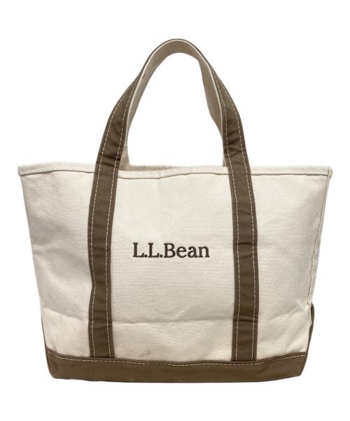 L.L.Bean（エルエルビーン）L.L.Bean (エルエルビーン) ボートアンドトートバッグ ホワイトの古着・服飾アイテム
