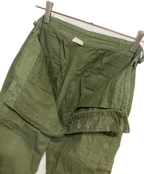 US ARMY（ユーエスアーミー）US ARMY (ユーエスアーミー) 3rd-ジャングルファティーグパンツ オリーブ サイズ:S-Mの古着・服飾アイテム
