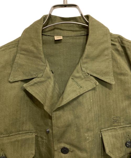 US ARMY（ユーエスアーミー）US ARMY (ユーエスアーミー) M-47 HBTジャケット オリーブ サイズ:-の古着・服飾アイテム