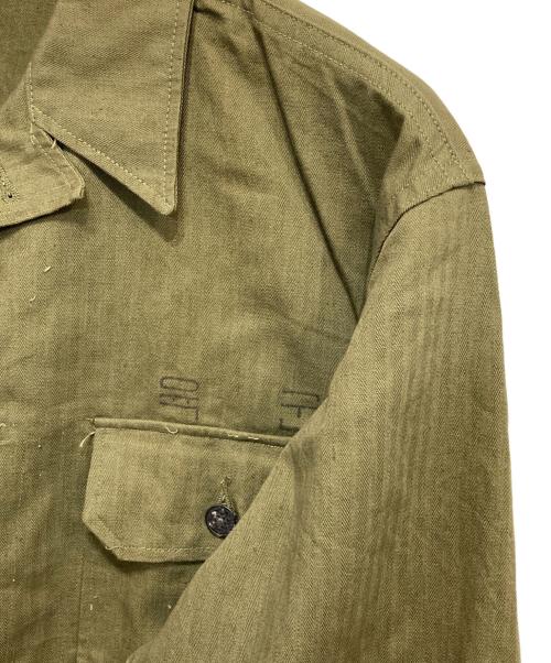 US ARMY（ユーエスアーミー）US ARMY (ユーエスアーミー) M-47 HBTジャケット オリーブ サイズ:-の古着・服飾アイテム