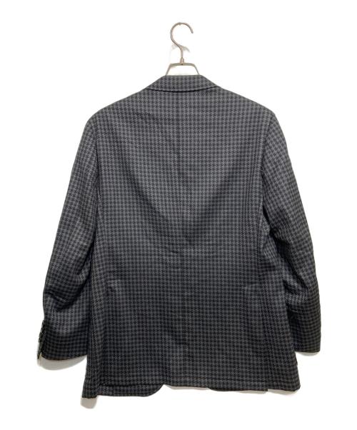 CANALI（カナーリ）CANALI (カナーリ) 千鳥格子テーラードジャケット グレー サイズ:50の古着・服飾アイテム