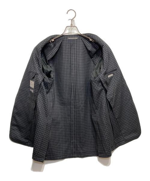CANALI（カナーリ）CANALI (カナーリ) 千鳥格子テーラードジャケット グレー サイズ:50の古着・服飾アイテム