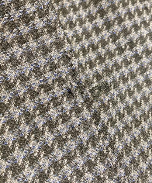 CANALI（カナーリ）CANALI (カナーリ) 千鳥格子テーラードジャケット グレー サイズ:50の古着・服飾アイテム