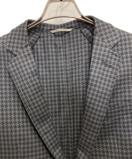 CANALI（カナーリ）CANALI (カナーリ) 千鳥格子テーラードジャケット グレー サイズ:50の古着・服飾アイテム