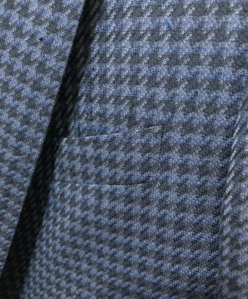 CANALI（カナーリ）CANALI (カナーリ) 千鳥格子テーラードジャケット グレー サイズ:50の古着・服飾アイテム