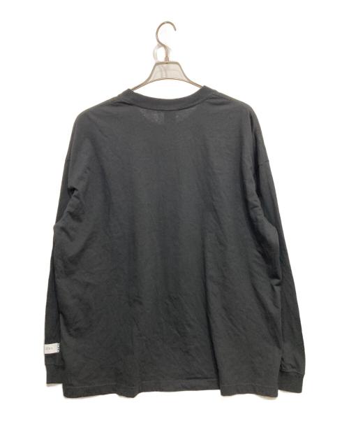 ekoms（エコムス）ekoms (エコムス) SERIAN EXPERIMENTS LAIN-ロングスリーブカットソー ブラック サイズ:ＸＬの古着・服飾アイテム