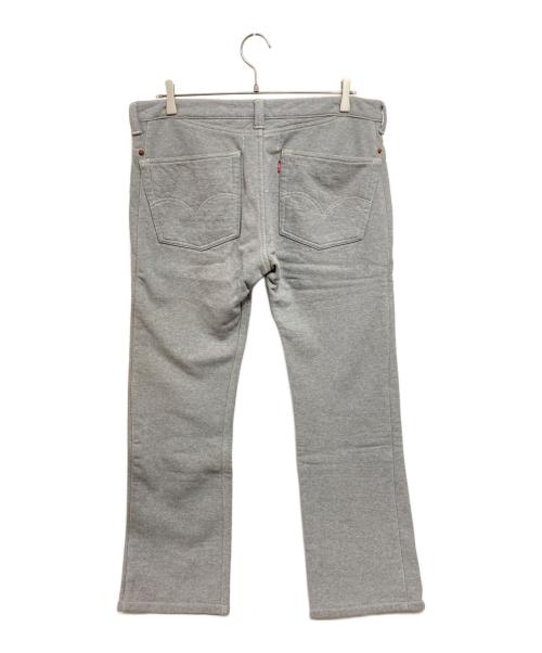 JUNYA WATANABE COMME des GARCONS（ジュンヤワタナベ コムデギャルソン）JUNYA WATANABE COMME des GARCONS ((ジュンヤワタナベ コムデギャルソン) LEVI'S (リーバイス) スウェットパンツ ライトグレー サイズ:Sの古着・服飾アイテム