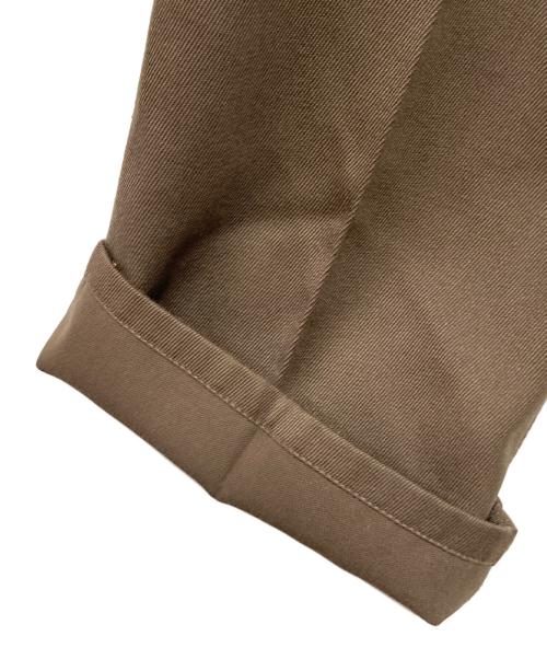 LEMAIRE（ルメール）LEMAIRE (ルメール) センタープレススラックス ブラウン サイズ:46の古着・服飾アイテム