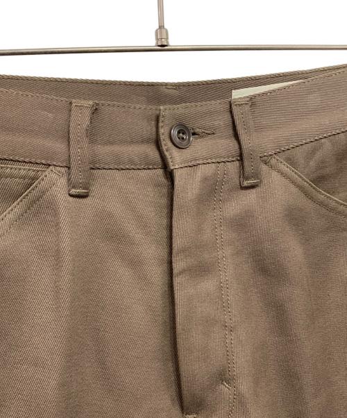 LEMAIRE（ルメール）LEMAIRE (ルメール) センタープレススラックス ブラウン サイズ:46の古着・服飾アイテム