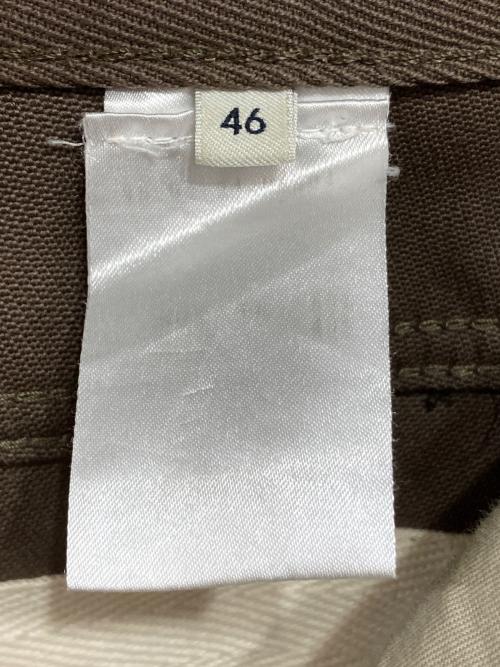 LEMAIRE（ルメール）LEMAIRE (ルメール) センタープレススラックス ブラウン サイズ:46の古着・服飾アイテム