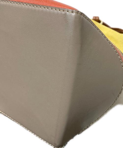 SEE BY CHLOE（シーバイクロエ）SEE BY CHLOE (シーバイクロエ) ハンドバッグ イエロー×ベージュの古着・服飾アイテム