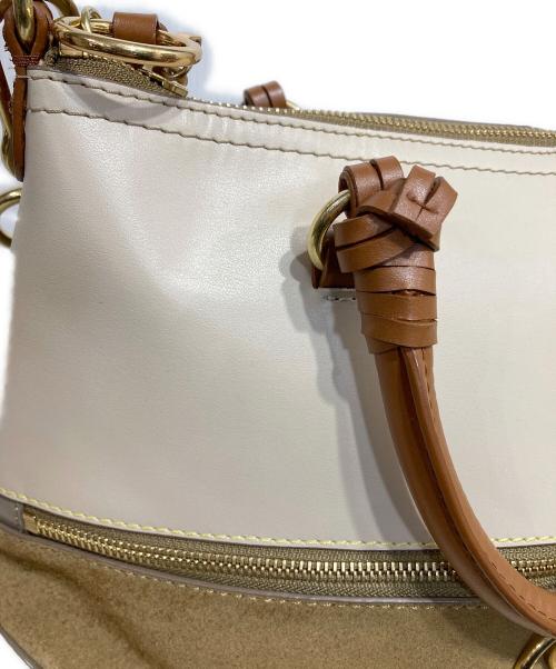 SEE BY CHLOE（シーバイクロエ）SEE BY CHLOE (シーバイクロエ) ハンドバッグ イエロー×ベージュの古着・服飾アイテム