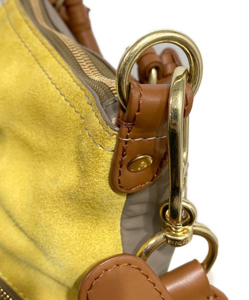 SEE BY CHLOE（シーバイクロエ）SEE BY CHLOE (シーバイクロエ) ハンドバッグ イエロー×ベージュの古着・服飾アイテム