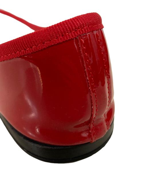 repetto（レペット）repetto (レペット) バレエパンプス レッド サイズ:38 1/2の古着・服飾アイテム