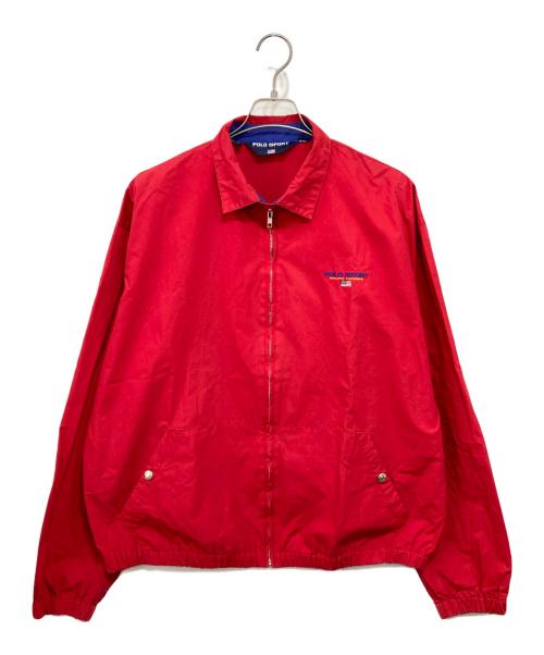 POLO SPORT（ポロスポーツ）POLO SPORT (ポロスポーツ) スイングトップ レッド サイズ:Lの古着・服飾アイテム