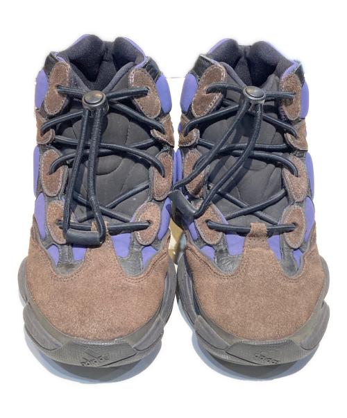 adidas（アディダス）adidas (アディダス) YEEZY 500 HIGH パープル×ブラウン サイズ:26の古着・服飾アイテム
