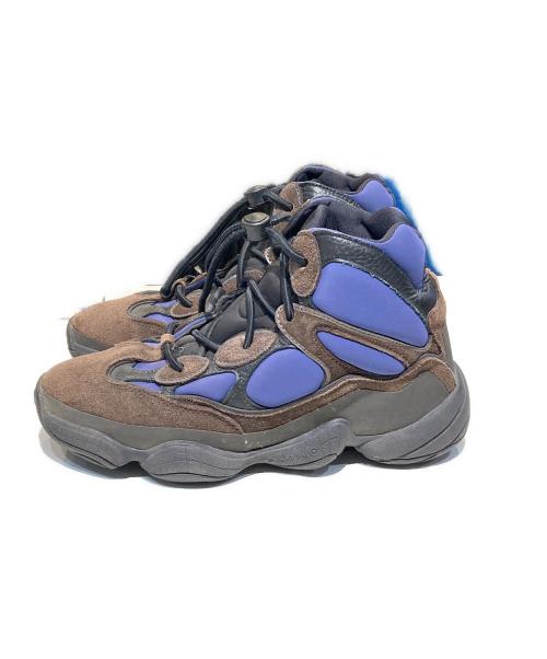 adidas（アディダス）adidas (アディダス) YEEZY 500 HIGH パープル×ブラウン サイズ:26の古着・服飾アイテム
