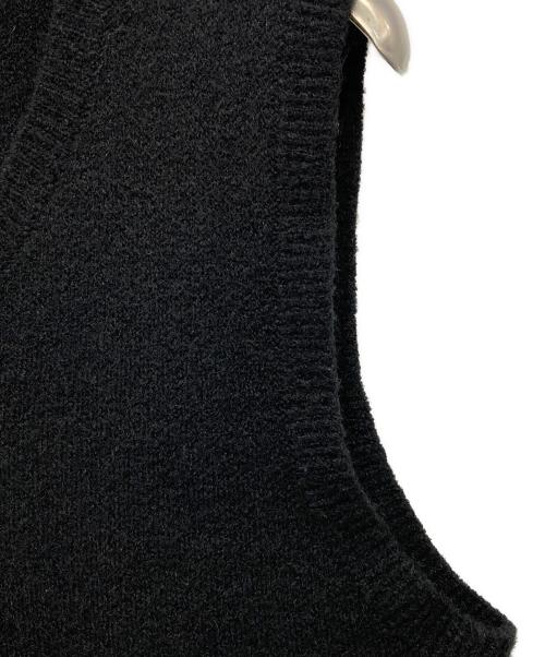 stussy（ステューシー）stussy (ステューシー) BRUSHED MOHAIR VEST ブラック サイズ:Mの古着・服飾アイテム