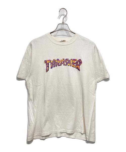 ONEITA（オニータ）ONEITA (オニータ) THRASHER－プリントTシャツ ホワイト サイズ:LARGEの古着・服飾アイテム