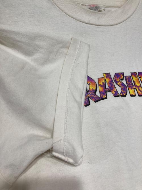 ONEITA（オニータ）ONEITA (オニータ) THRASHER－プリントTシャツ ホワイト サイズ:LARGEの古着・服飾アイテム