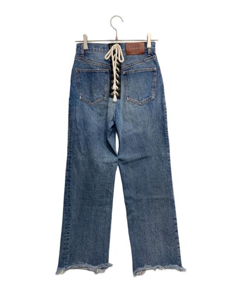 Ameri（アメリ）Ameri (アメリ) レースアップカットオフデニム インディゴ サイズ:-の古着・服飾アイテム