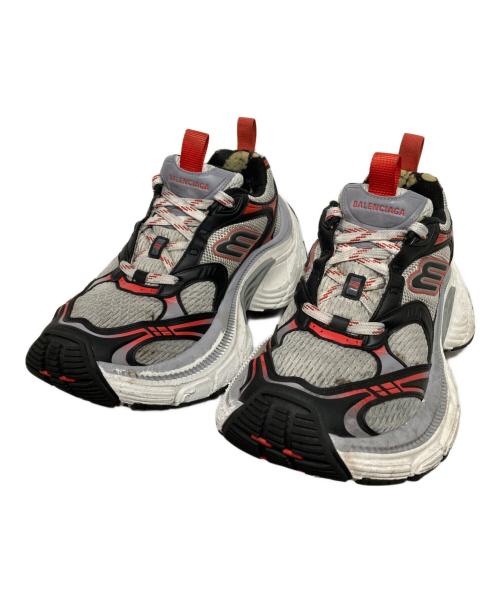 BALENCIAGA（バレンシアガ）BALENCIAGA (バレンシアガ) 10XLローカットボリュームスニーカー レッド×ブラック サイズ:29の古着・服飾アイテム