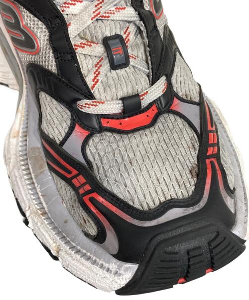 BALENCIAGA（バレンシアガ）BALENCIAGA (バレンシアガ) 10XLローカットボリュームスニーカー レッド×ブラック サイズ:29の古着・服飾アイテム