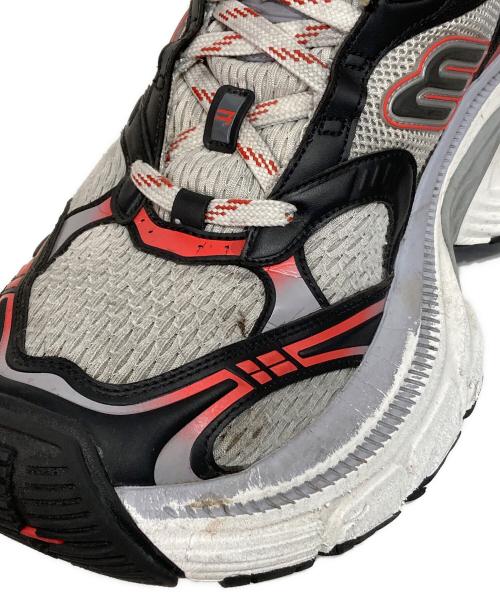 BALENCIAGA（バレンシアガ）BALENCIAGA (バレンシアガ) 10XLローカットボリュームスニーカー レッド×ブラック サイズ:29の古着・服飾アイテム