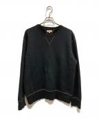 THE REAL McCOY'Sザ・リアルマッコイズ）の古着「ステッチ裏起毛プルオーバー」｜ブラック