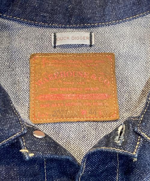 WAREHOUSE（ウエアハウス）WAREHOUSE (ウエアハウス) DUCK DIGGER-デニムジャケット インディゴ サイズ:44の古着・服飾アイテム