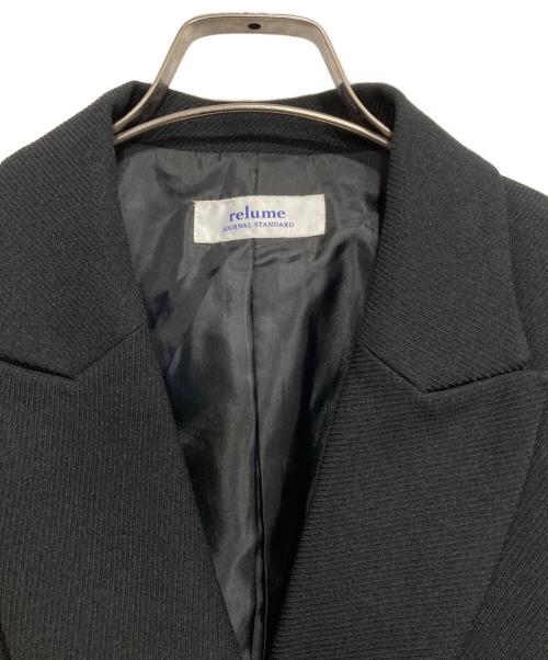 JOURNAL STANDARD relume（ジャーナルスタンダード レリューム）JOURNAL STANDARD relume (ジャーナルスタンダード レリューム) ダブルブレストジャケット ブラック サイズ:FREEの古着・服飾アイテム